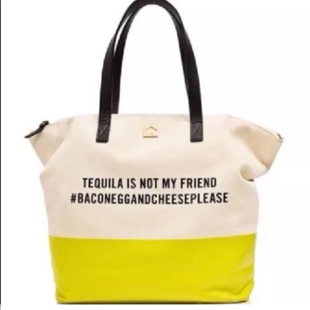 Kate Spade Bacon, Egg & Cheese Weekender Tote